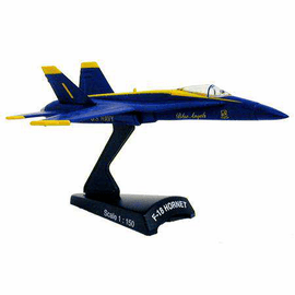 USN BLUEANGELS DIECAST PLANE MODEL F-18