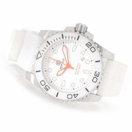 White Strap Black Orange