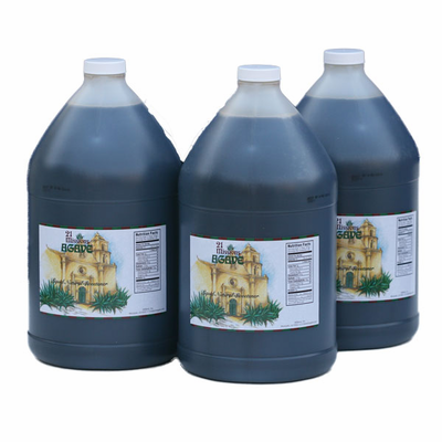 Unrefined Raw Agave Black (3/1 gallon Case)