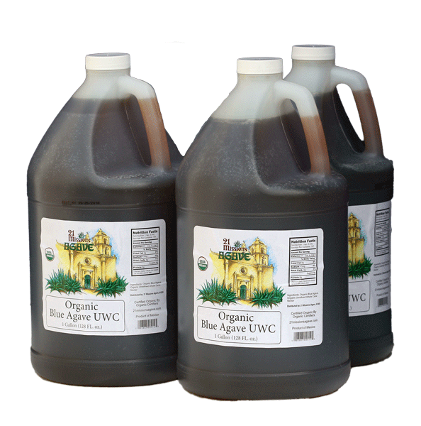 USDA Organic Raw Blue Agave (UWC) Amber