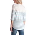 Kelsey Stripe Maternity & Nursing Side Popper Top