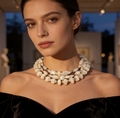 Pearl Chalcedony Duet