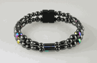 Rainbow All-Magnetic Double Strand Bracelet