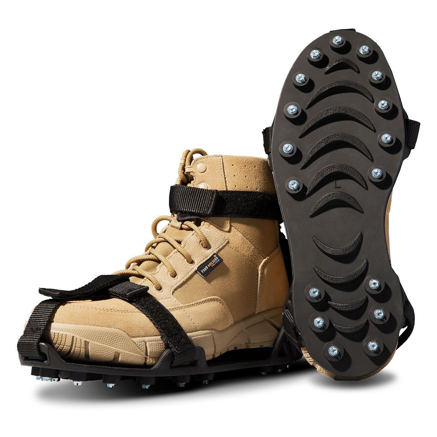 Action Traction Elite Hex FullFoot Traction Ice Cleats The Warming Store
