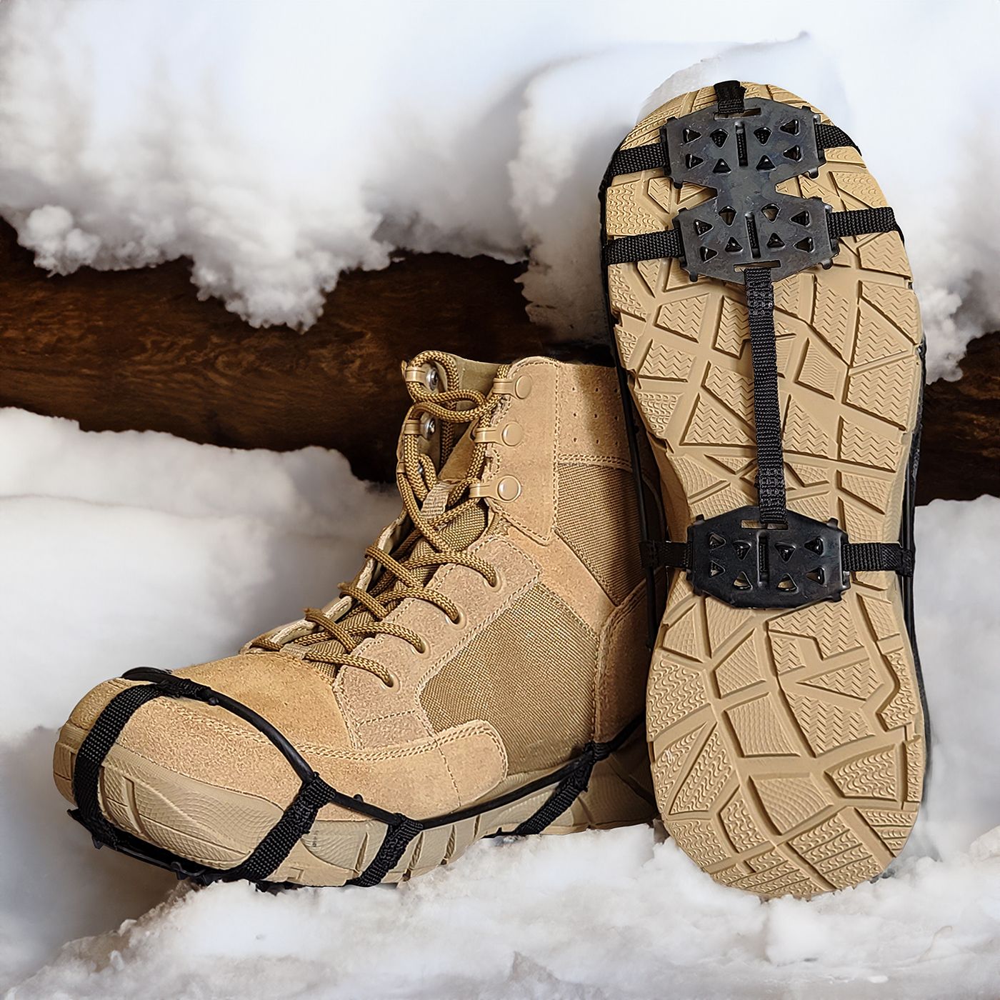 Action Traction Hiking Ice Cleat Crampons The Warming Store