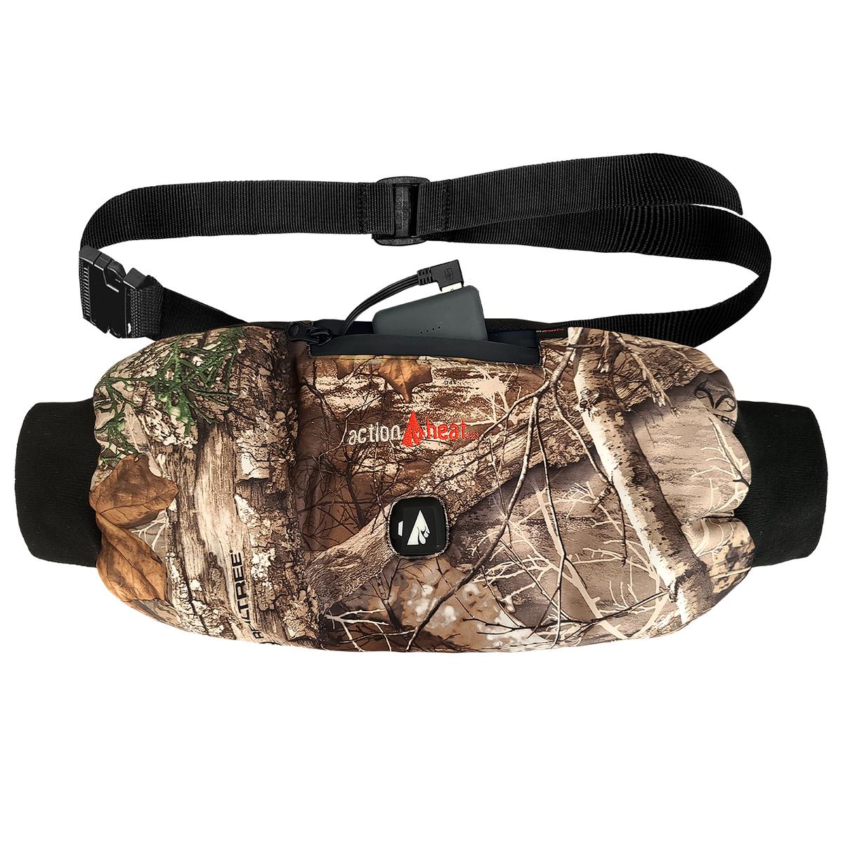 thumbnail image 2 of Lone Trail Camo Hand Warmer Pouch - Waist Wearing, Hands-Free For Hunting & Hiking 2 of 14