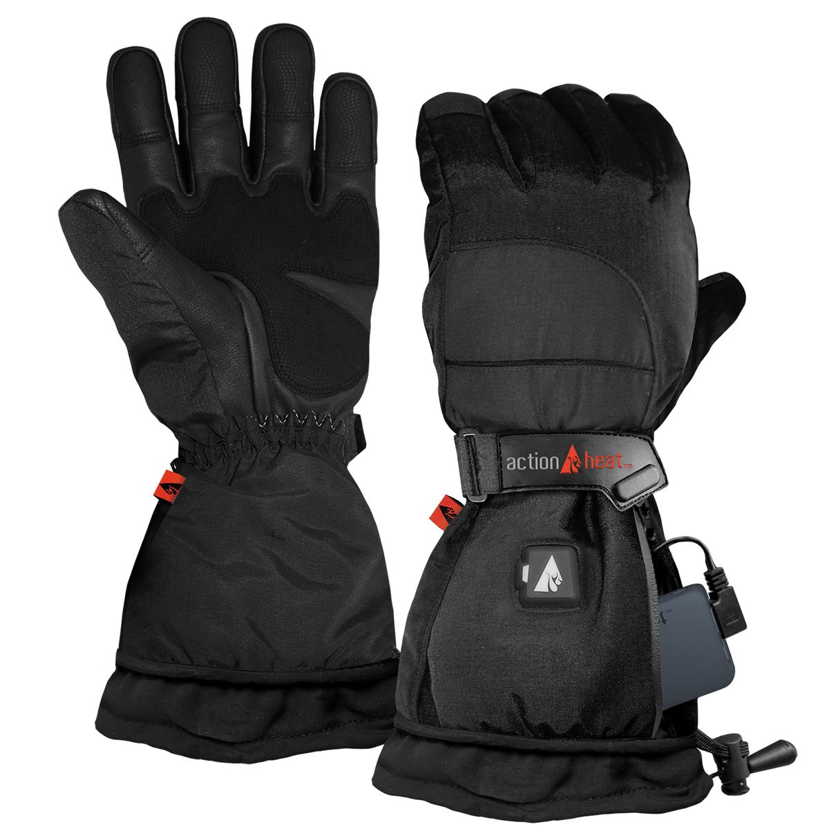 ActionHeat 5V Men's Battery Heated Snow Gloves The Warming Store