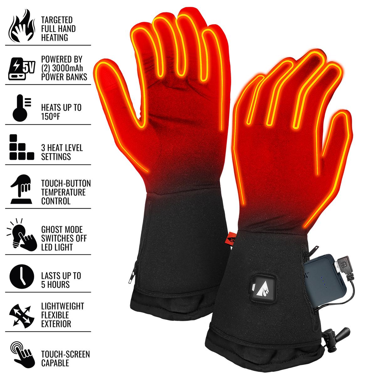 ActionHeat 5V Women's Heated Glove Liners The Warming Store