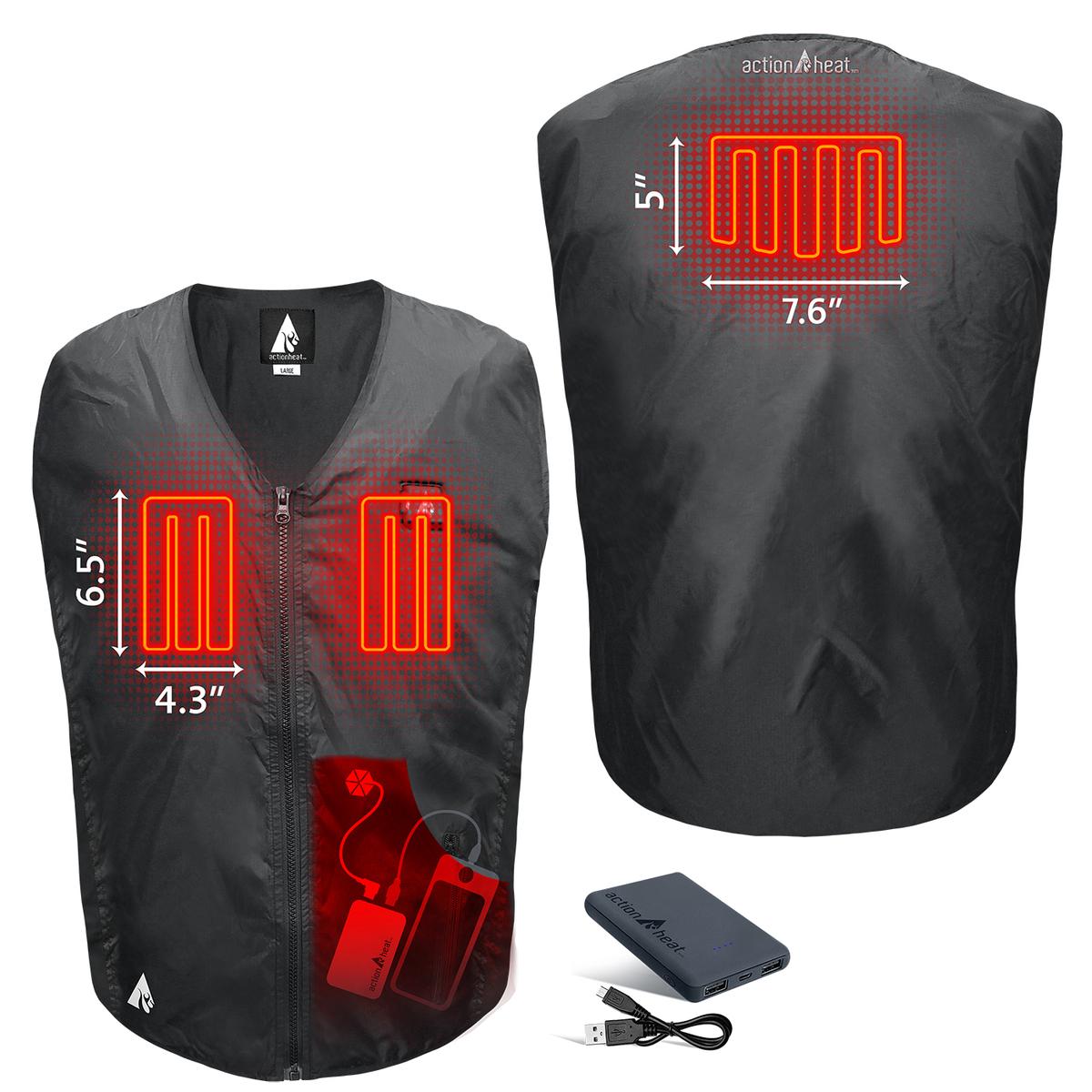 ActionHeat 5V Battery Heated Vest Liner The Warming Store