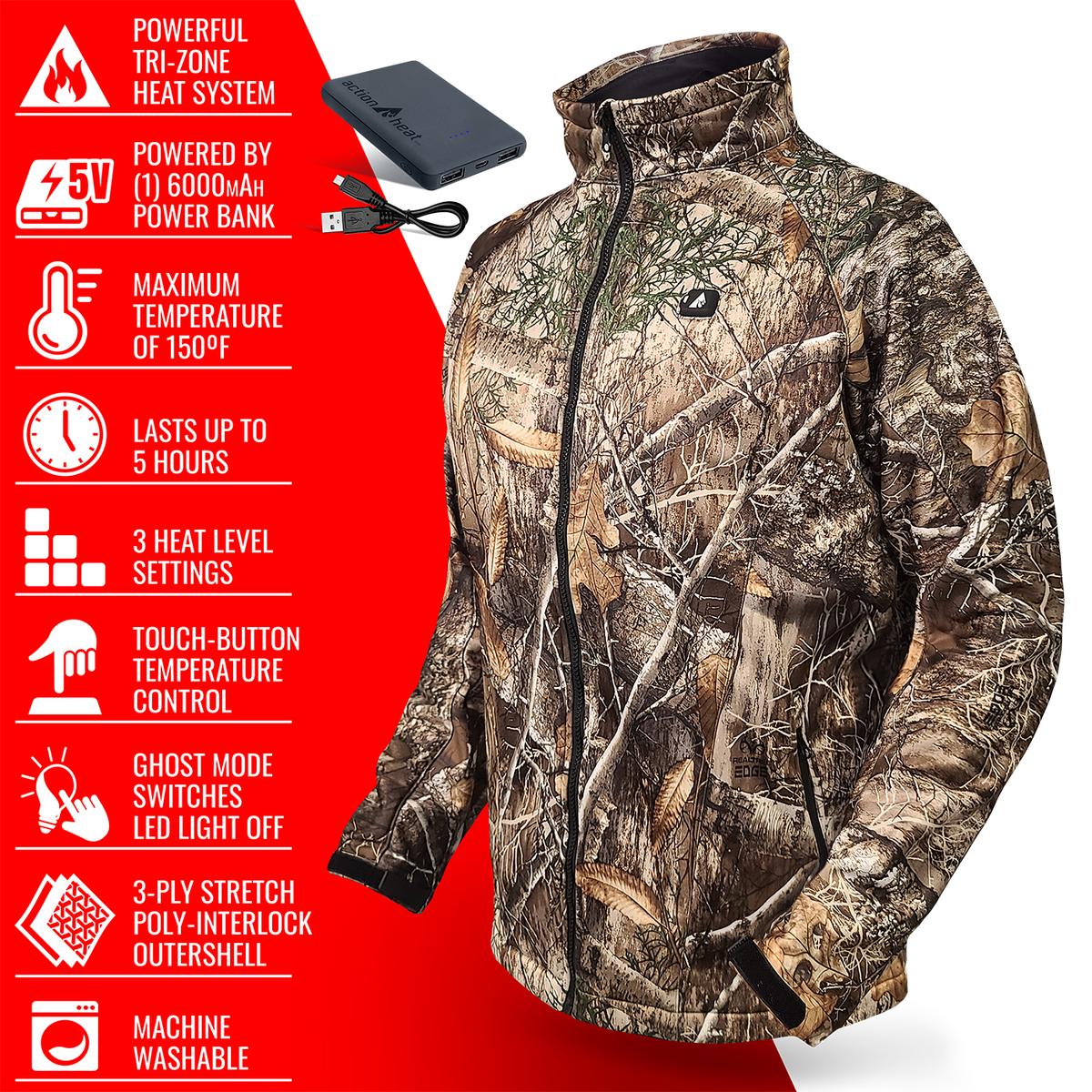 battery heated hunting jacket