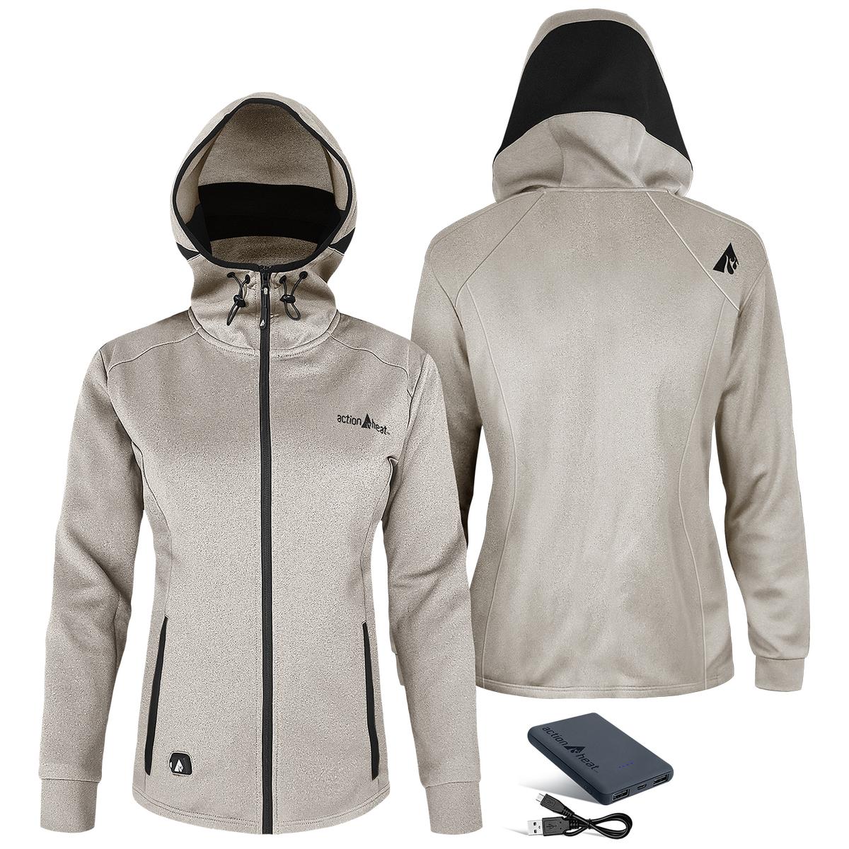 WUEAOA Gilet Chauffant Avec Batterie 10000Ah pour Hoe Fee,Veste