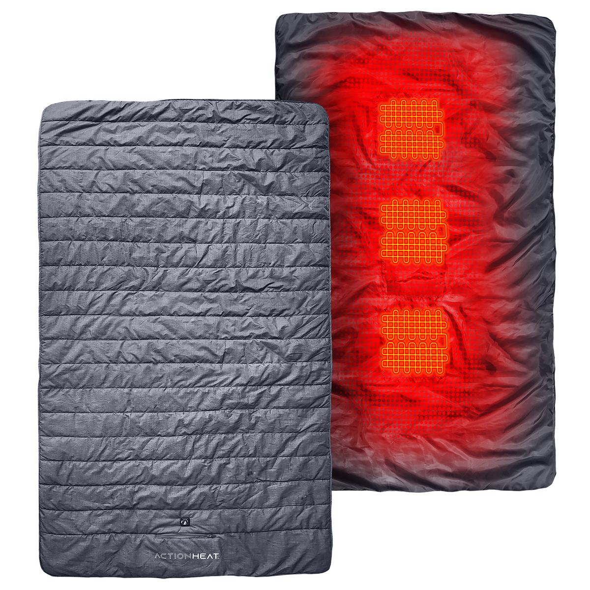 ActionHeat 7V Battery Heated Throw Blanket The Warming Store