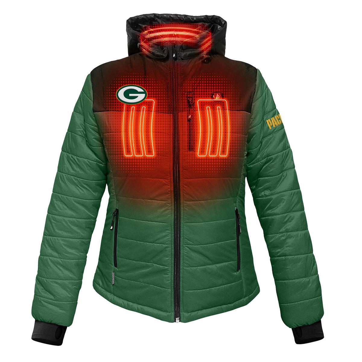 Green Bay Packers NFL Heated Clothing Collection