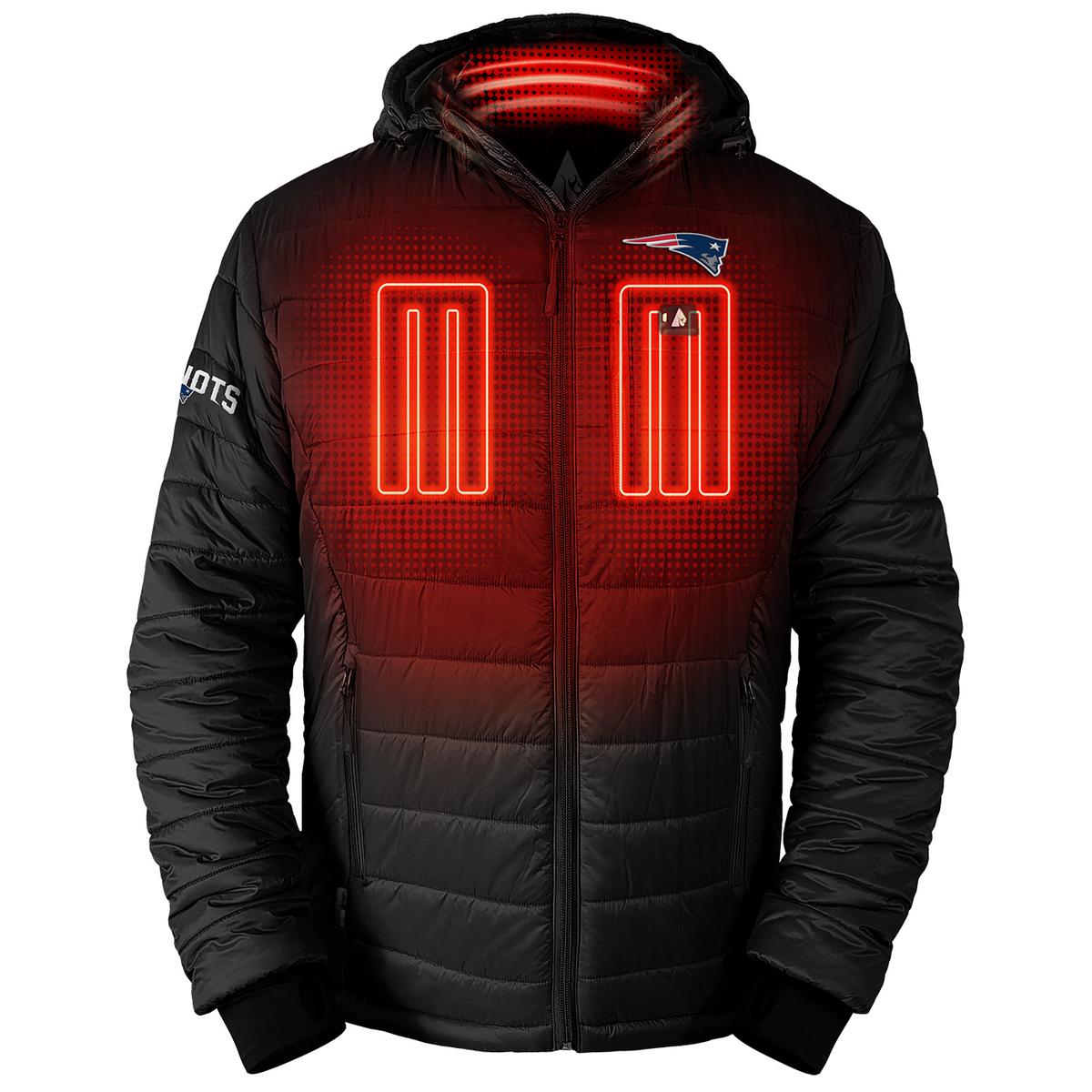 ActionHeat New England Patriots 5V Men's Puffer Battery