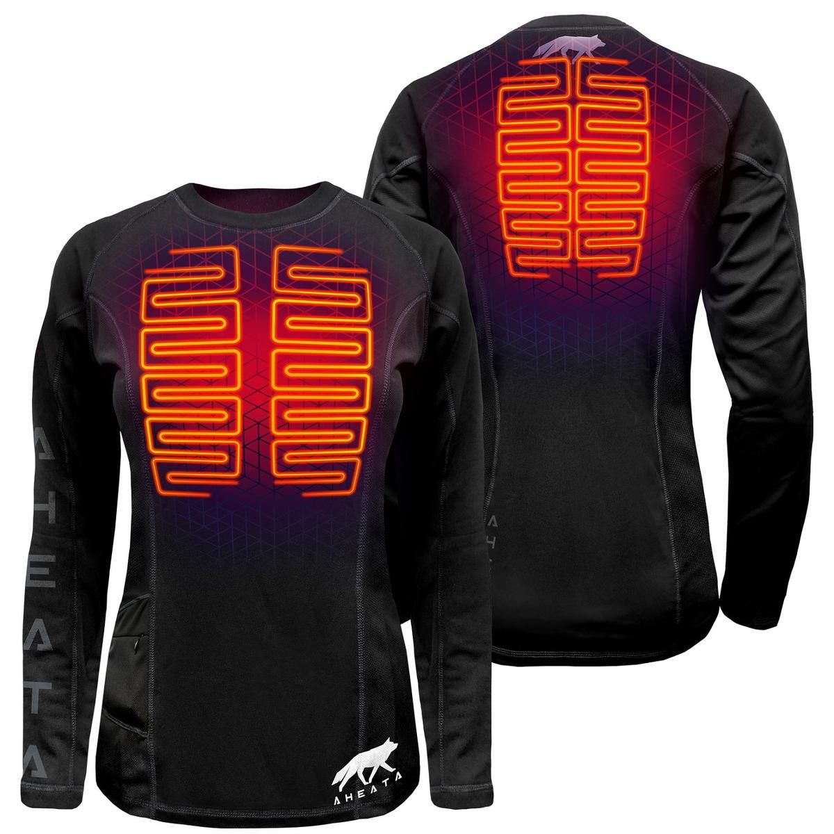 Aheata 7V Women's Battery Heated Shirt The Warming Store