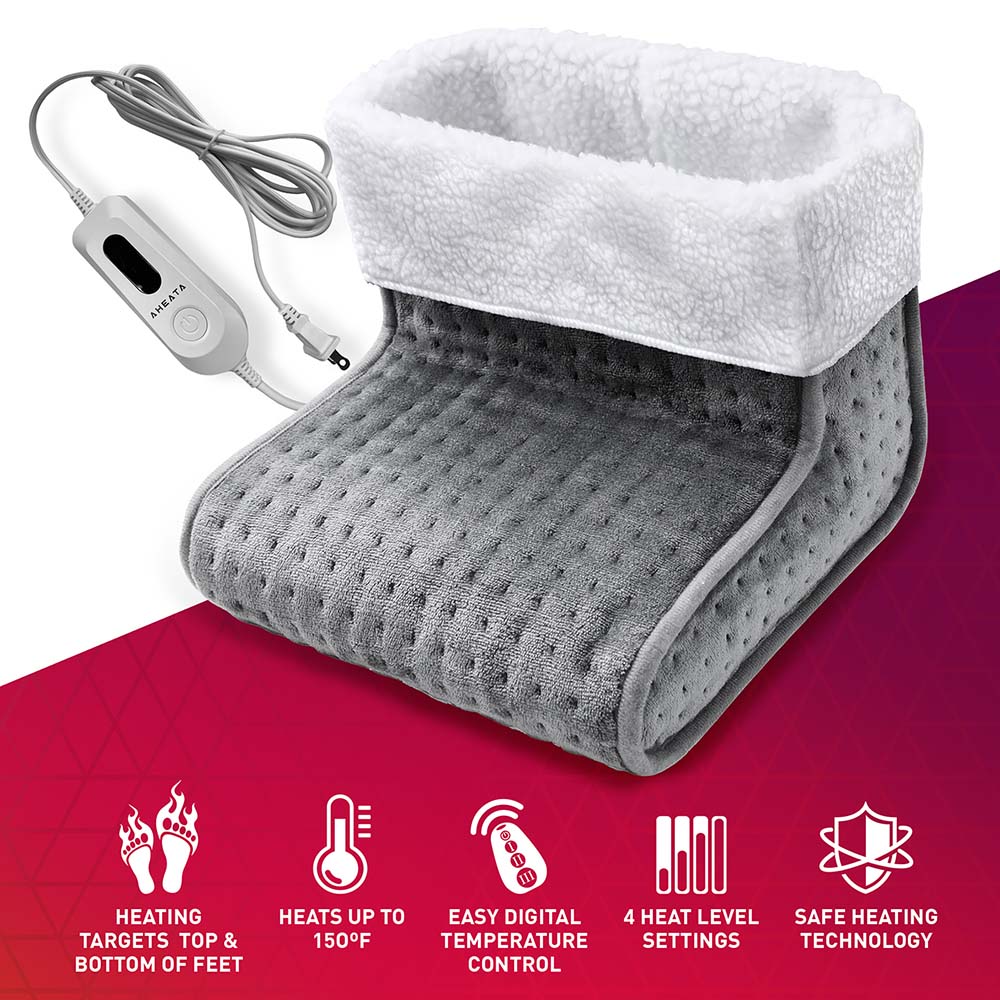 Aheata Heated Foot Warmer With Digital Controller The Warming Store