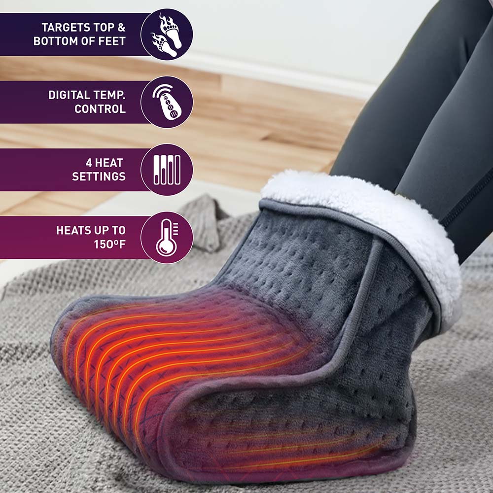 Aheata Heated Foot Warmer With Digital Controller The Warming Store