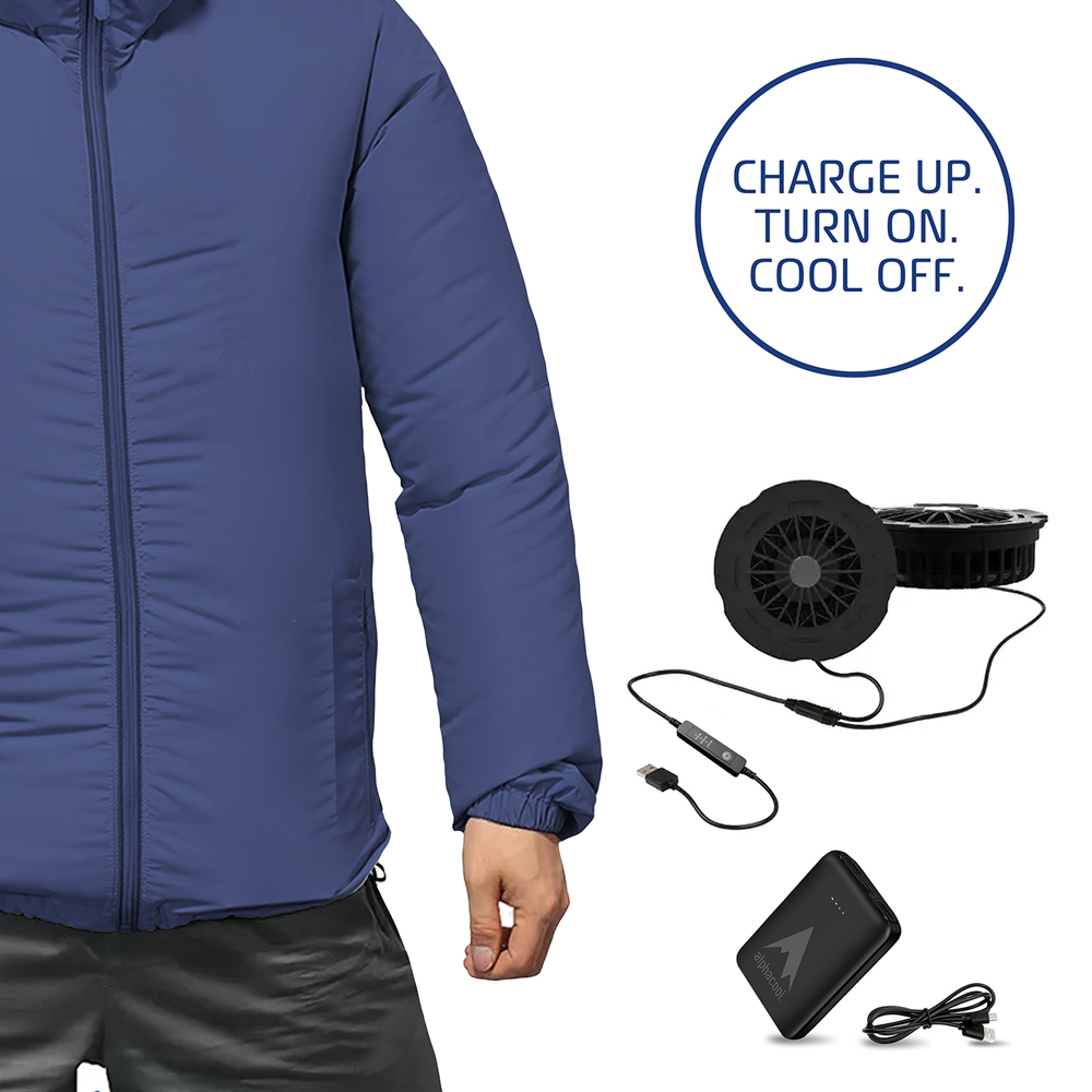 AlphaCool 5V Cooling Fan Jacket The Warming Store