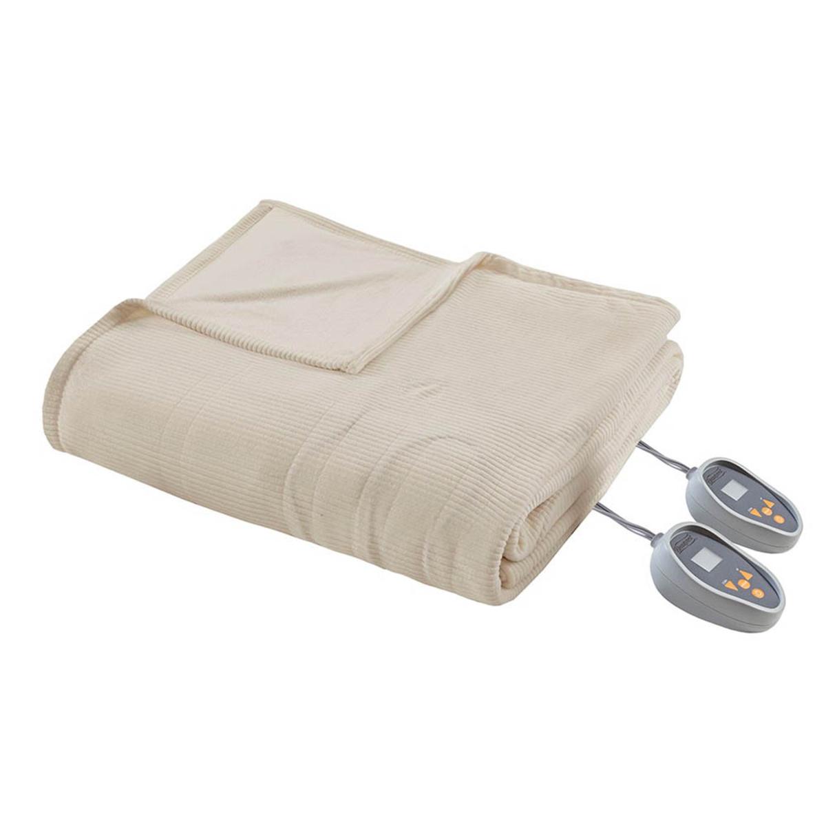 Beautyrest Electric Micro Fleece Heated Blanket King The Warming Store