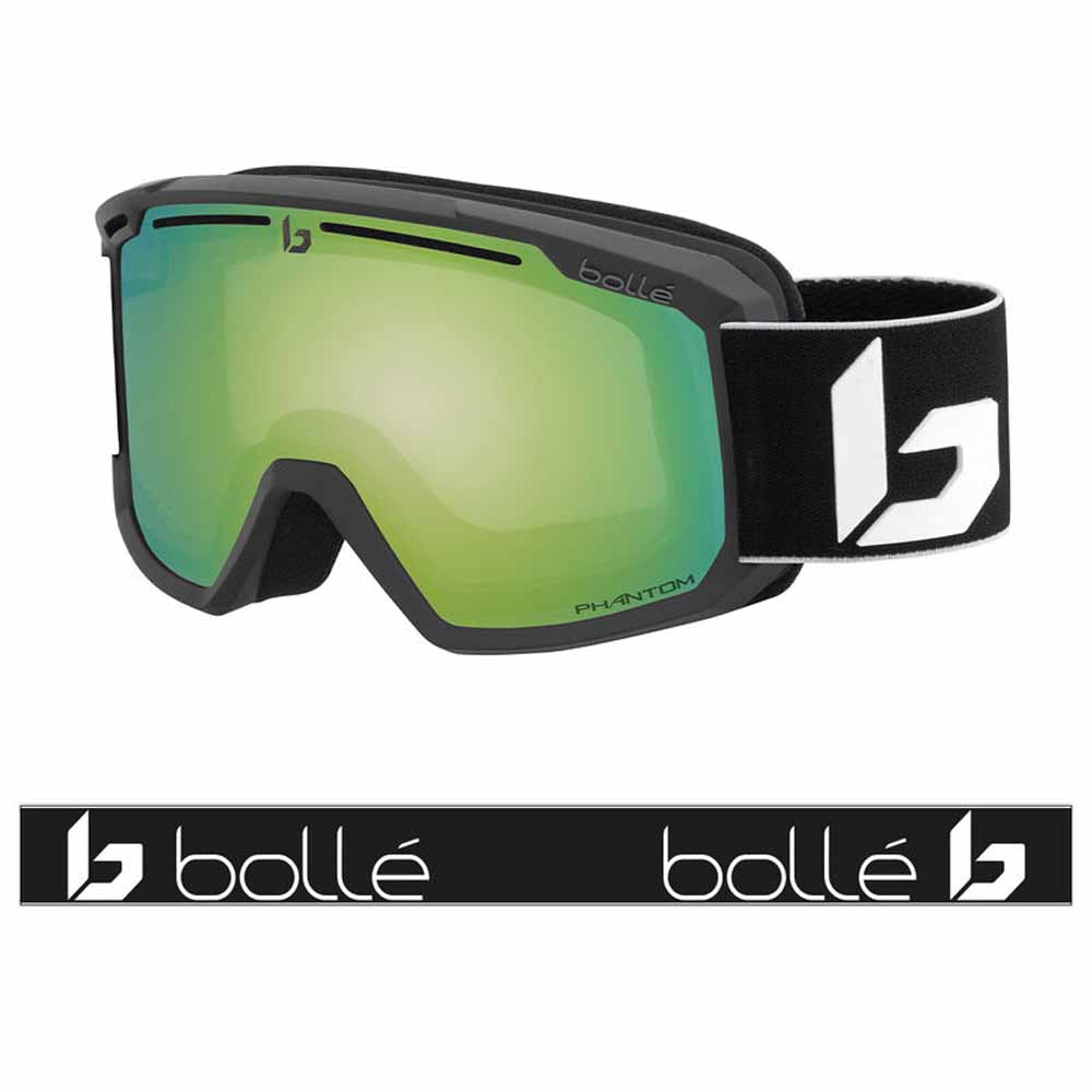 Bolle Maddox Goggle Black Corp Matte Phantom Green Emerald Photochromic The Warming Store
