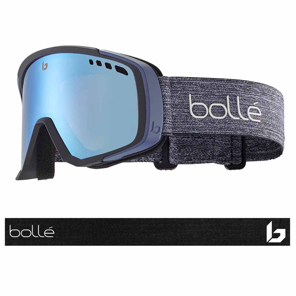 Bolle Mammoth Goggle Black Denim Matte Volt Ice Blue