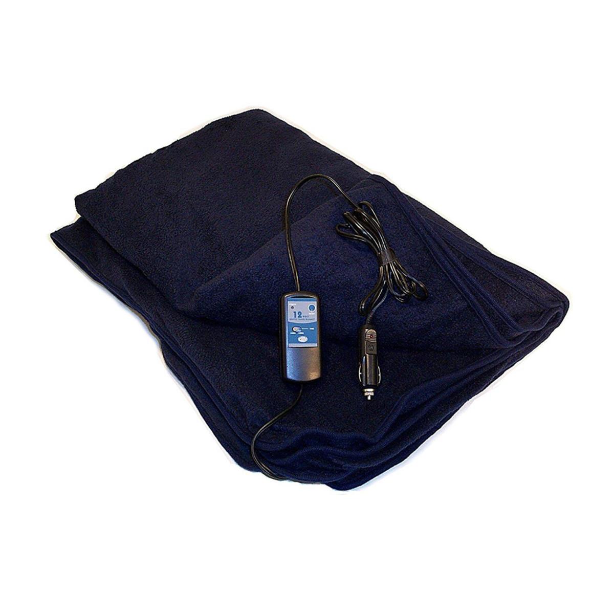 Trillium Car Cozy 2 12Volt Heated Travel Blanket with Patented Safety