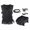 CompCooler Motorcyclist Tank Pack Solo Ice Cooling System 3.0L Bladder Flow Control - Black