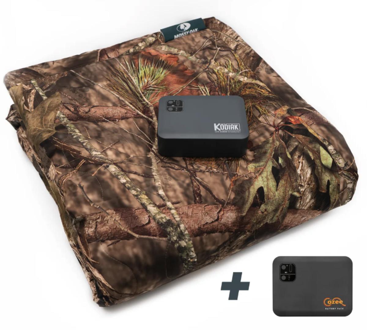 The Kodiak Battery Powered Heating Blanket Mossy Oak The Warming Store