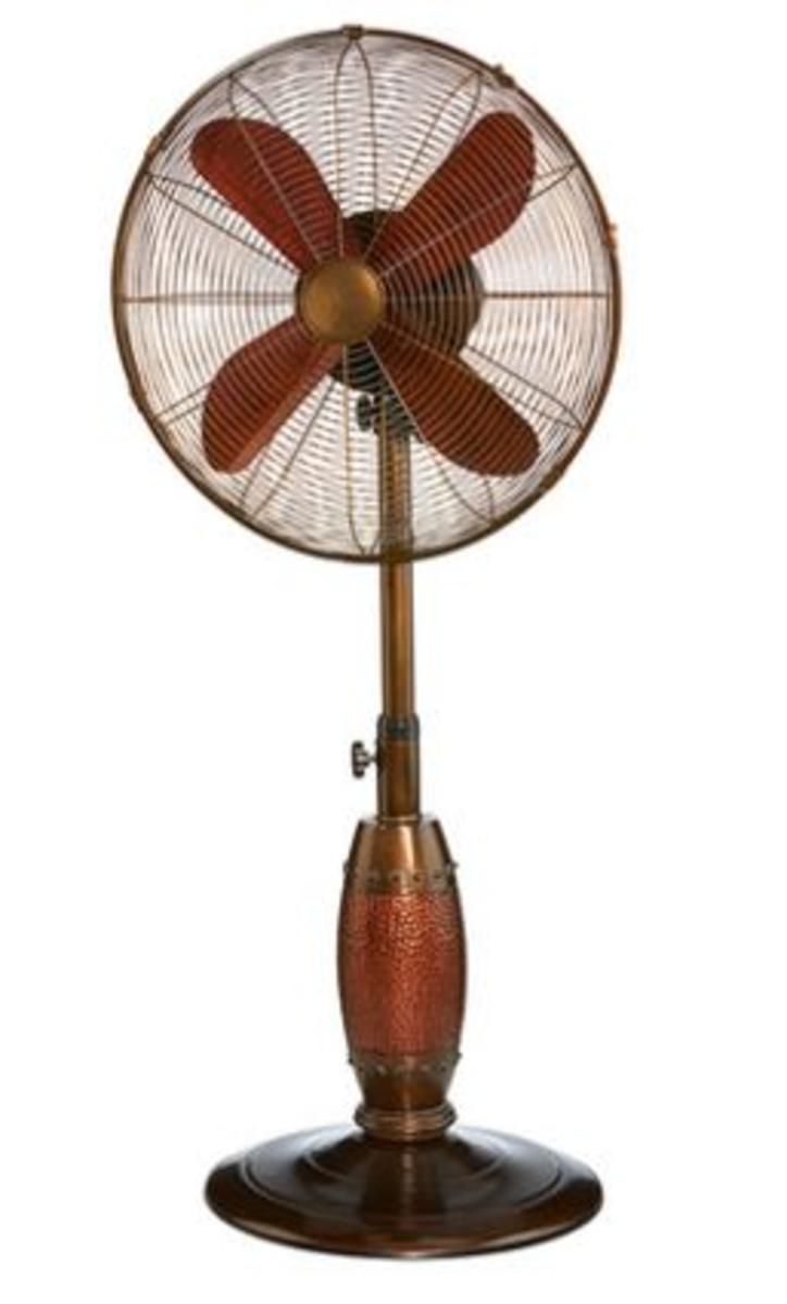 DecoBreeze Coppertino Indoor/Outdoor Floor Fan The Warming Store
