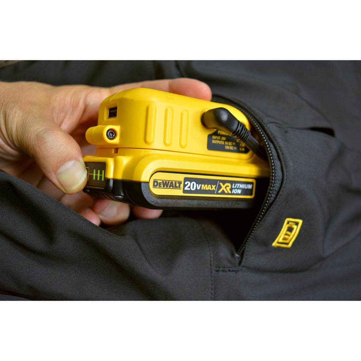 DeWalt 20V MAX XR Lithium Ion Quilted Heated Work Jacket with Battery