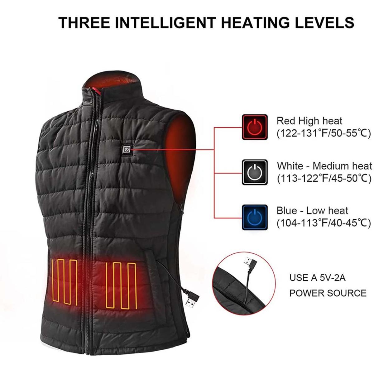 Dr.Warm 5V Heated Unisex Vest The Warming Store