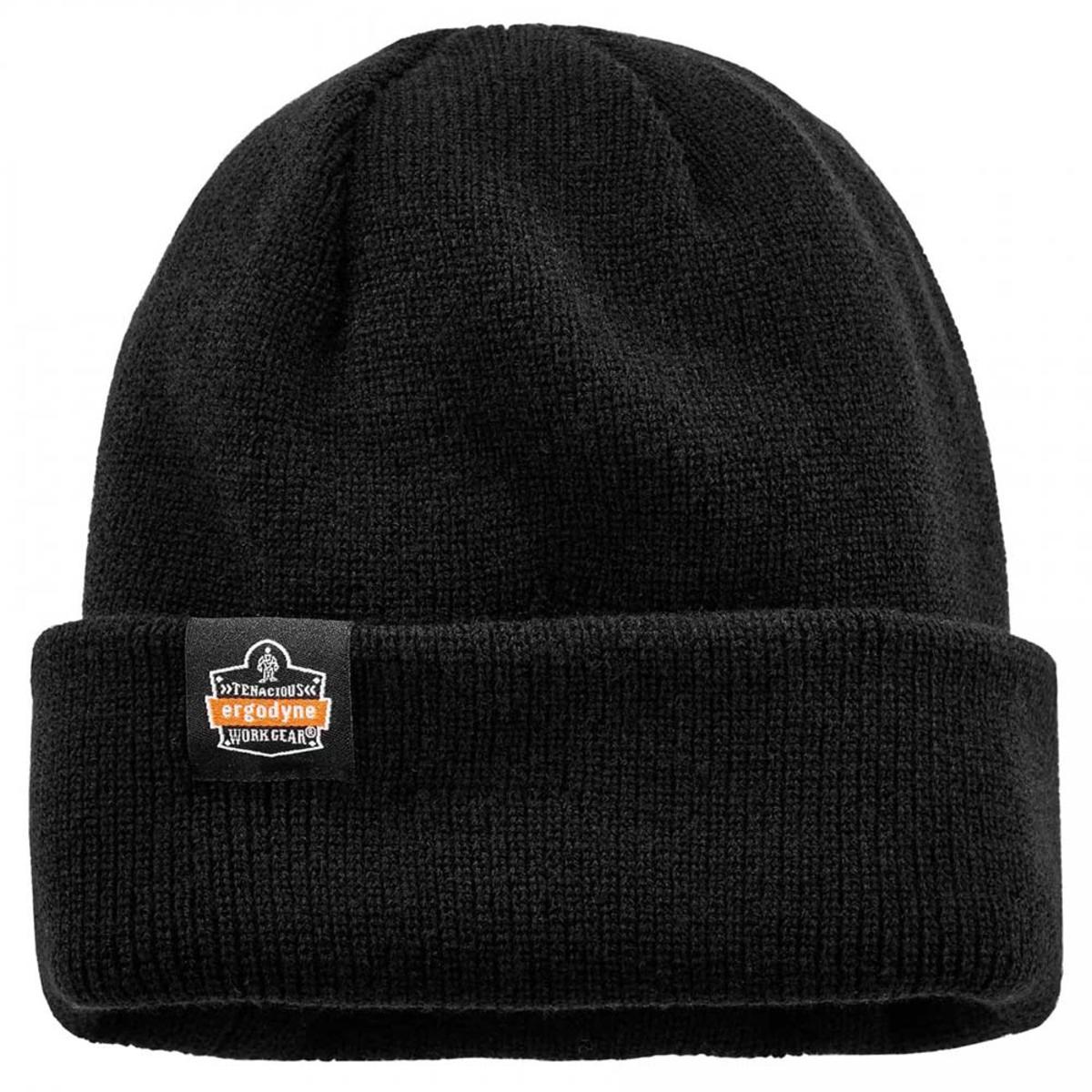 Ergodyne N-Ferno 6811ZI Zippered Rib Knit Beanie Hat (Bump Cap
