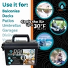 ExtremeMIST Personal Misting System Quad Kit