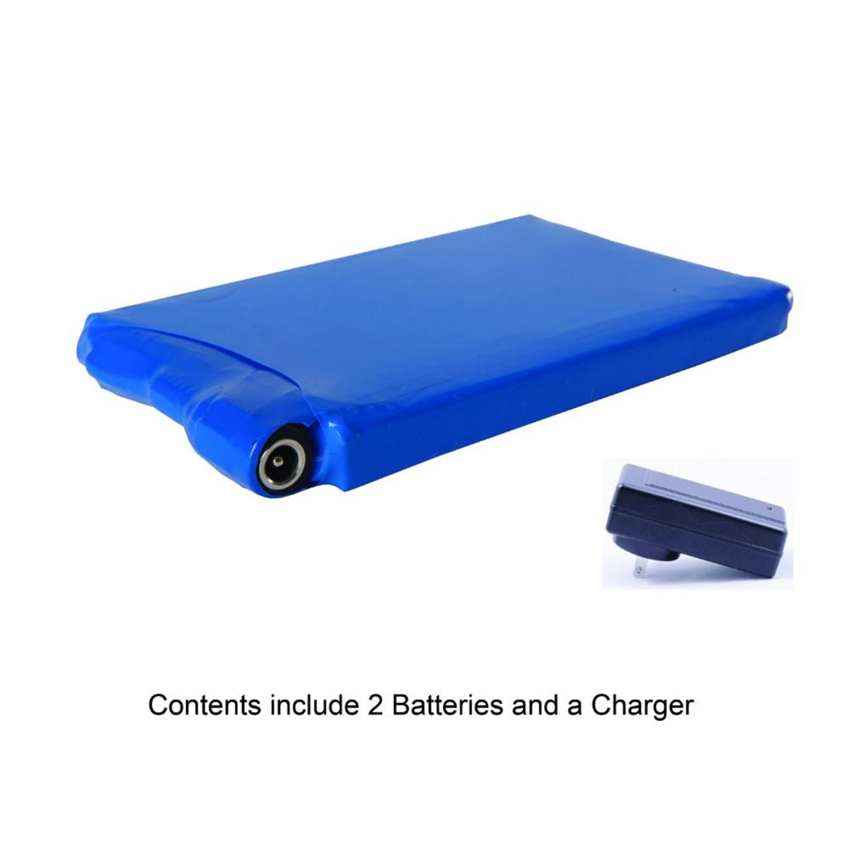 Fired Up X Heated Apparel 12V Lithium Polymer Vest Liner Batteries