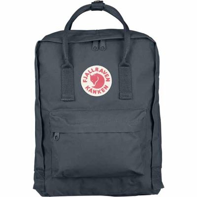 Fjallraven Kånken EUC Charcoal Gray Backpack w/Logo Kanken Laptop 17 main image 3
