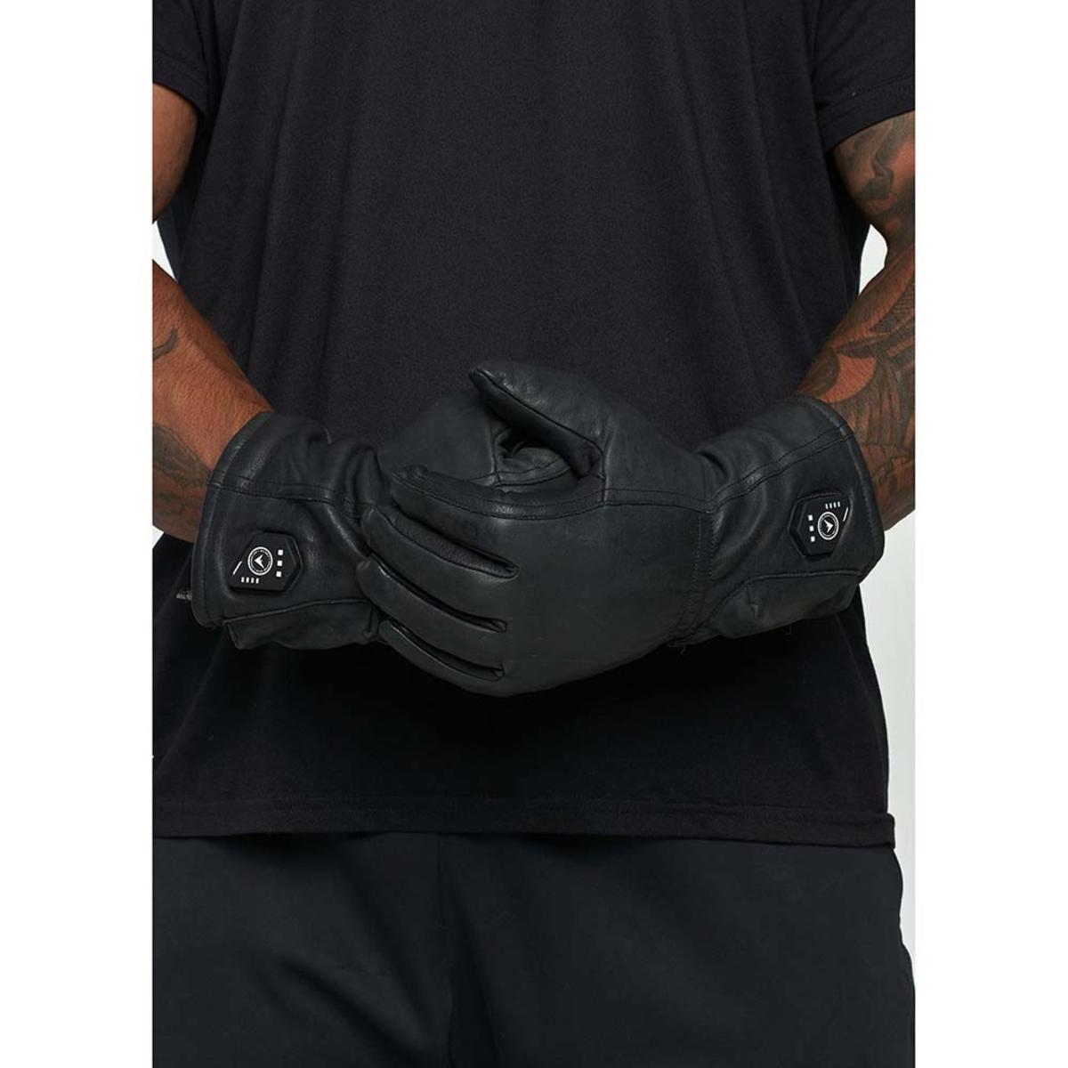FNDN Full-Leather Heated 3.7V Work Gloves - The Warming Store