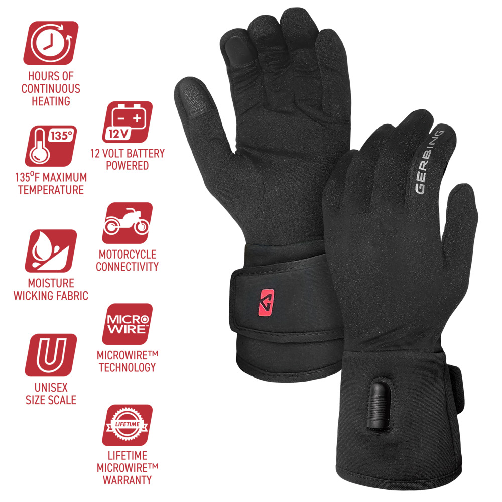 Gerbing 12V Heated Glove Liners The Warming Store