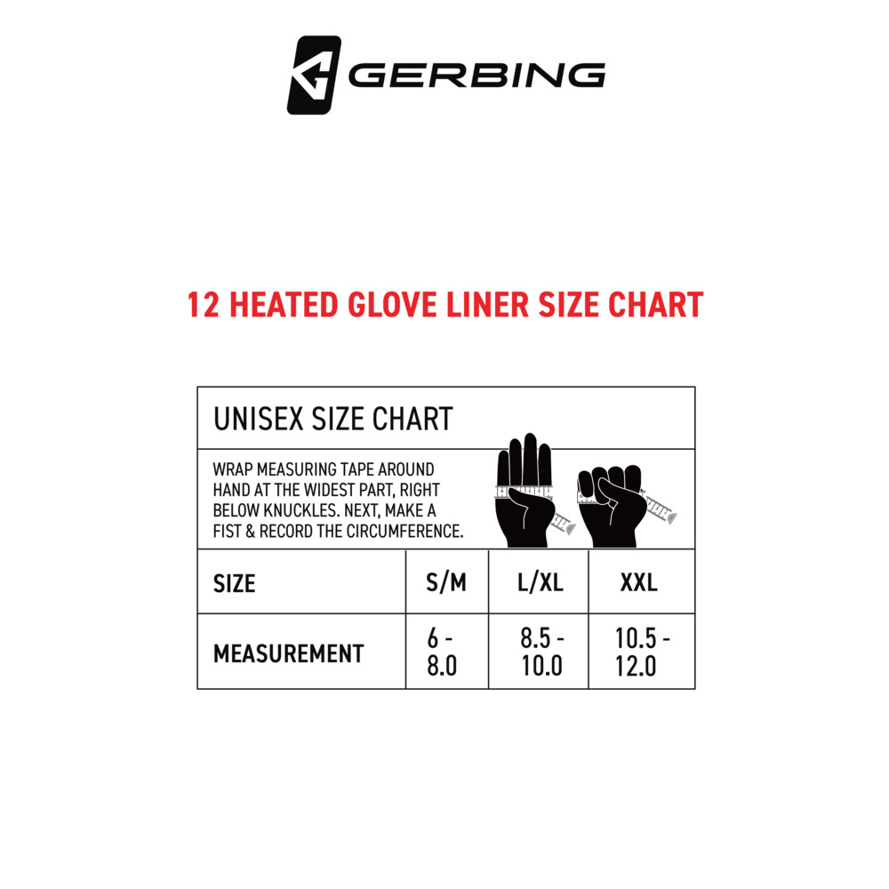 Gerbing 12V Heated Glove Liners The Warming Store
