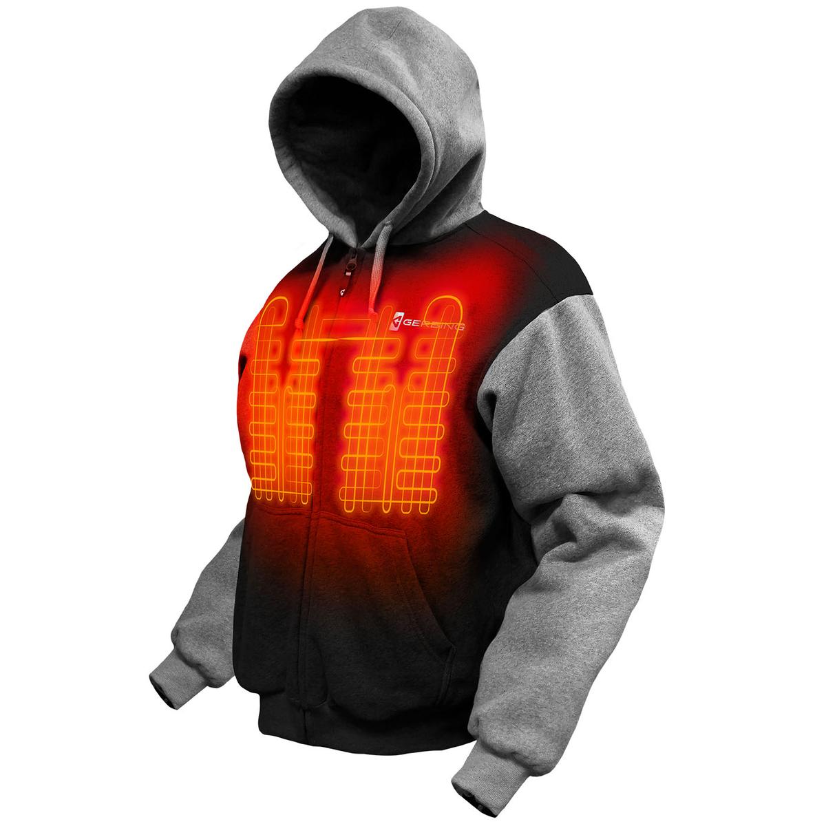 Gerbing 7V Battery Heated Hoodie Sweatshirt The Warming Store