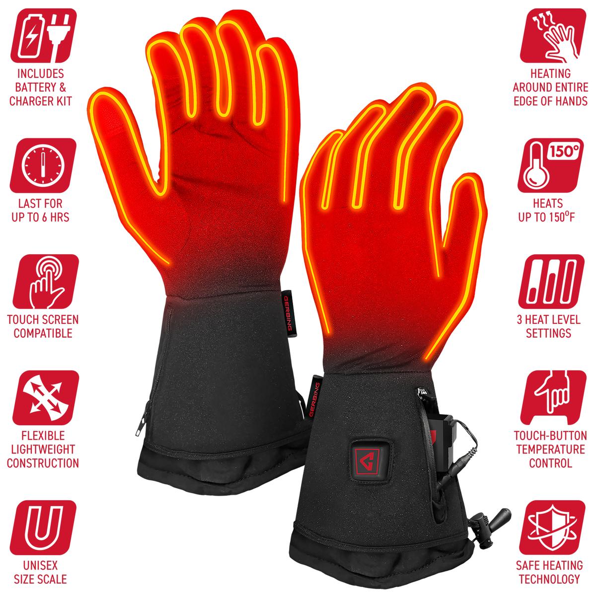 Gerbing Women's 7V Heated Glove Liners The Warming Store