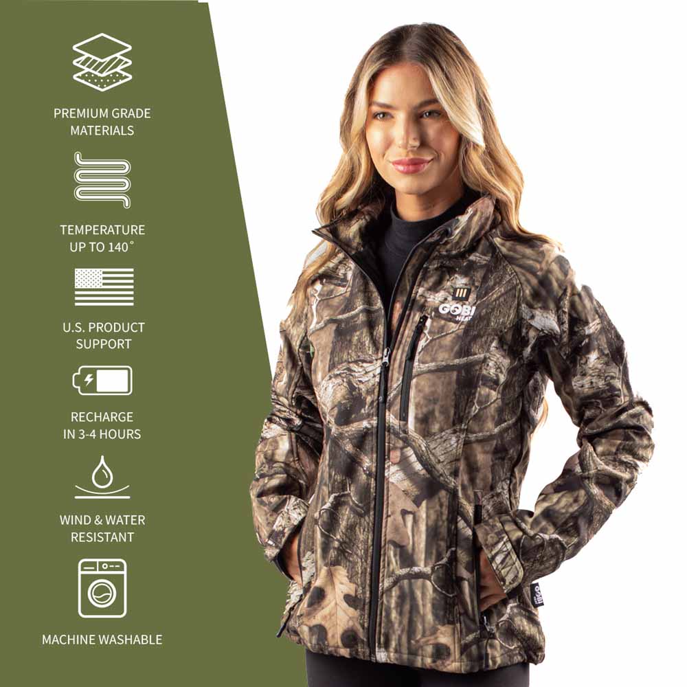 Gobi Heat Women's Sahara Heated Hunting Jacket The Warming Store