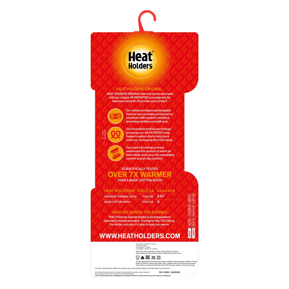 HEAT HOLDERS - 3-Pack Multipack Herensokken met Isolatie voor de Winter