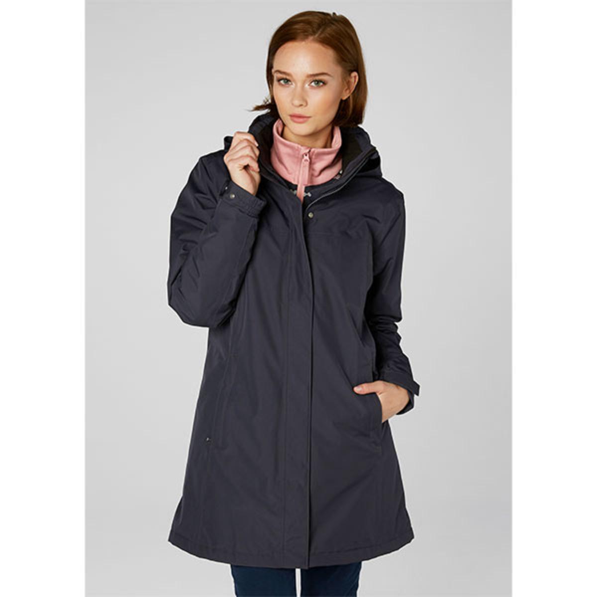 Helly Hansen Women's Aden Insulated Waterproof Long Length Rain Jacket