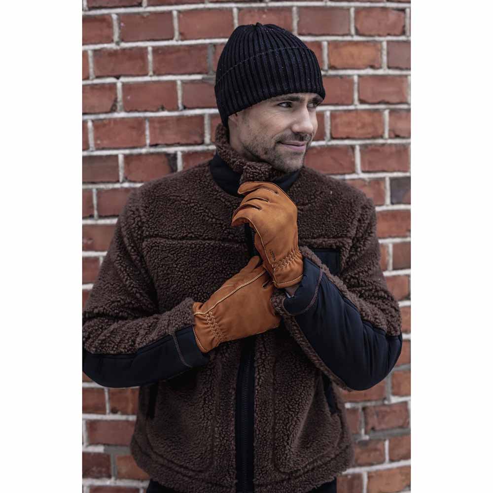 Hestra Men's Atle Nubuck Leather Gloves - The Warming Store Hestra nubuck leather insulated weather