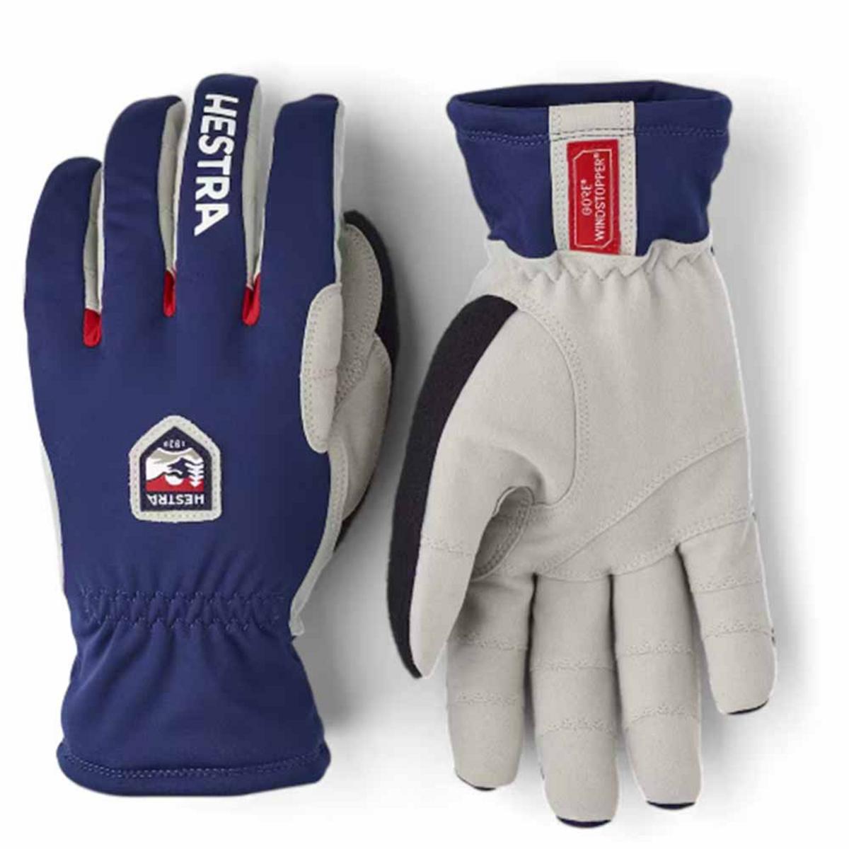 Hestra Unisex Windstopper Ergo Grip Touring Ski Gloves (Navy
