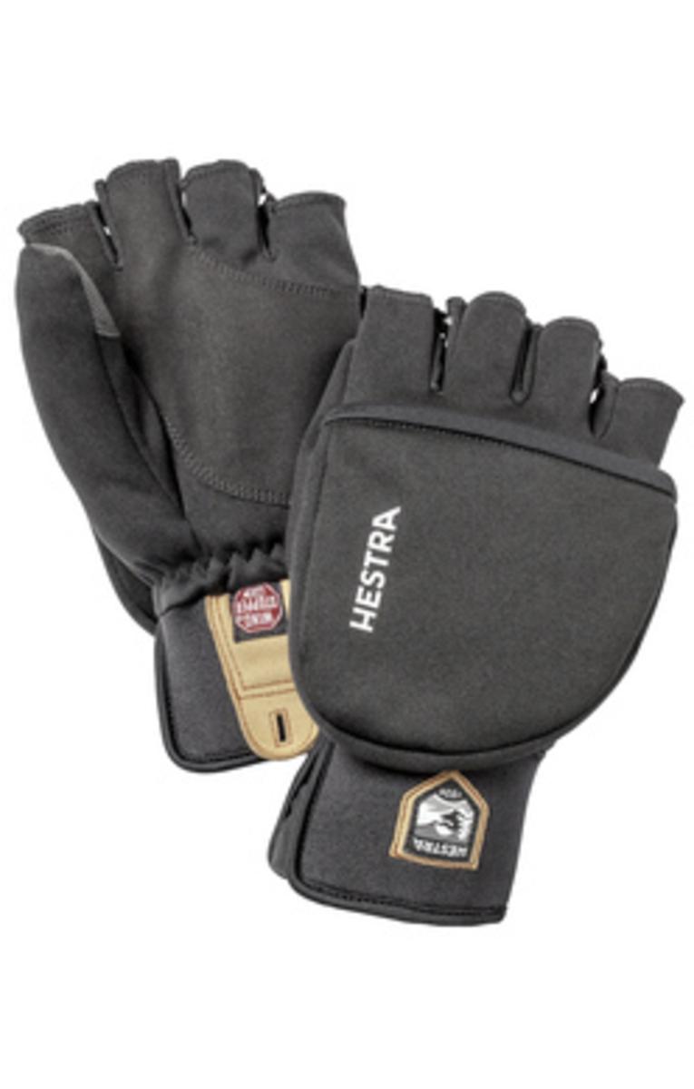 ⭐️Xmas SALE⭐️HESTRA Windstopper Pullover Hestra Windstopper Pullover Mitt (Black, 9) - The Warming Store