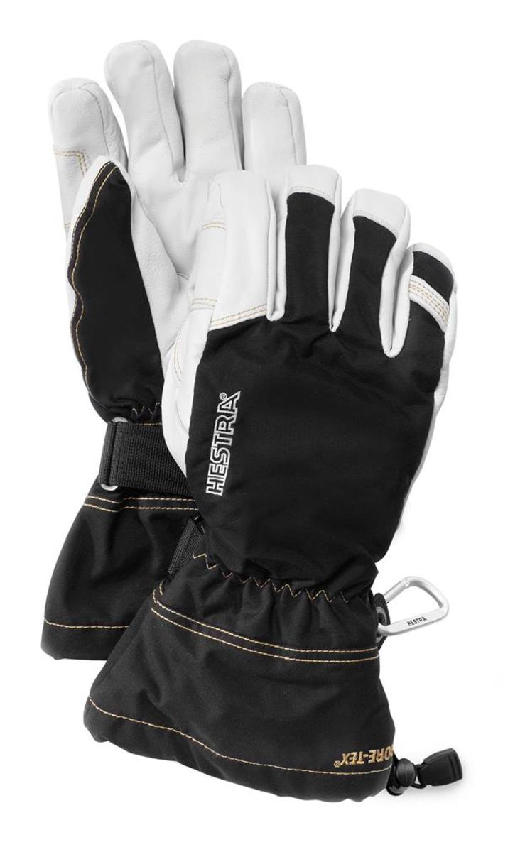 Hestra ARMY LEATHER GORETEX 3FINGER グローブ Army Leather Gore-Tex - 3 finger - Black | Hestra Gloves