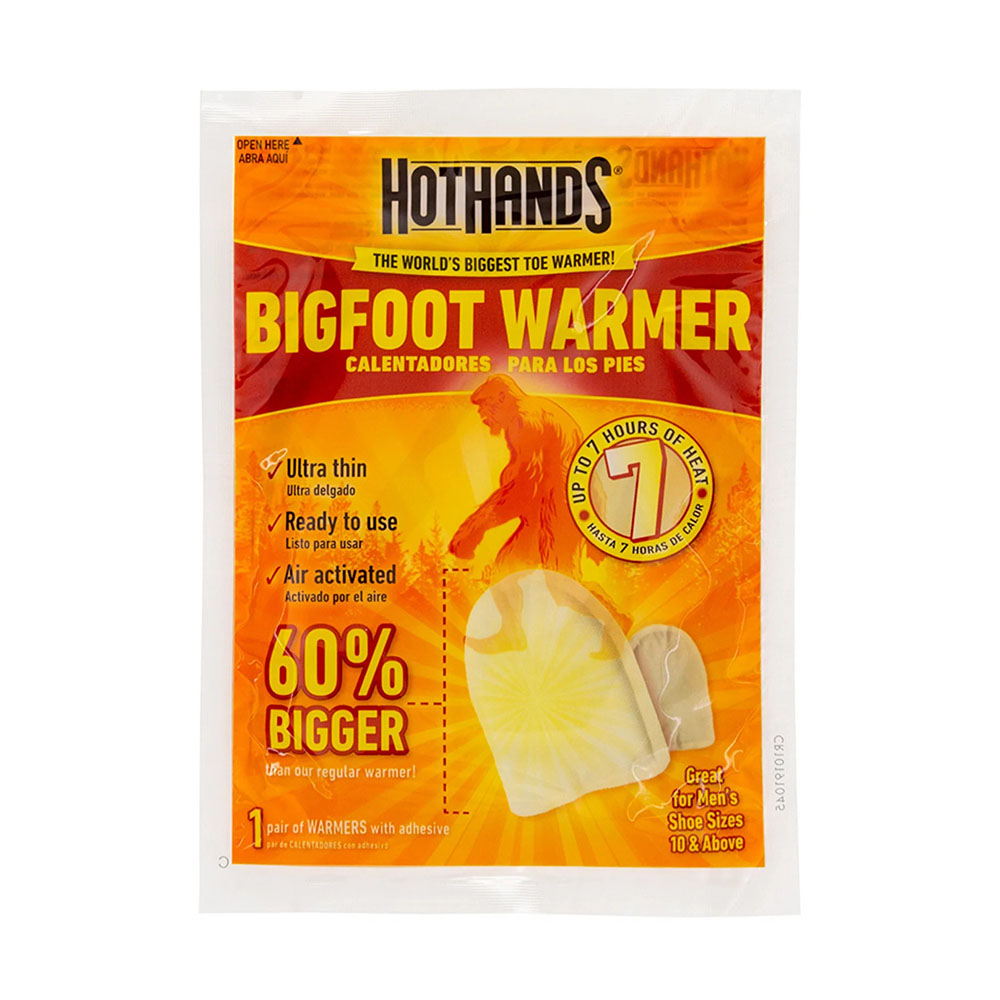 HotHands Adhesive Bigfoot Toe Warmers 5 Pairs The Warming Store