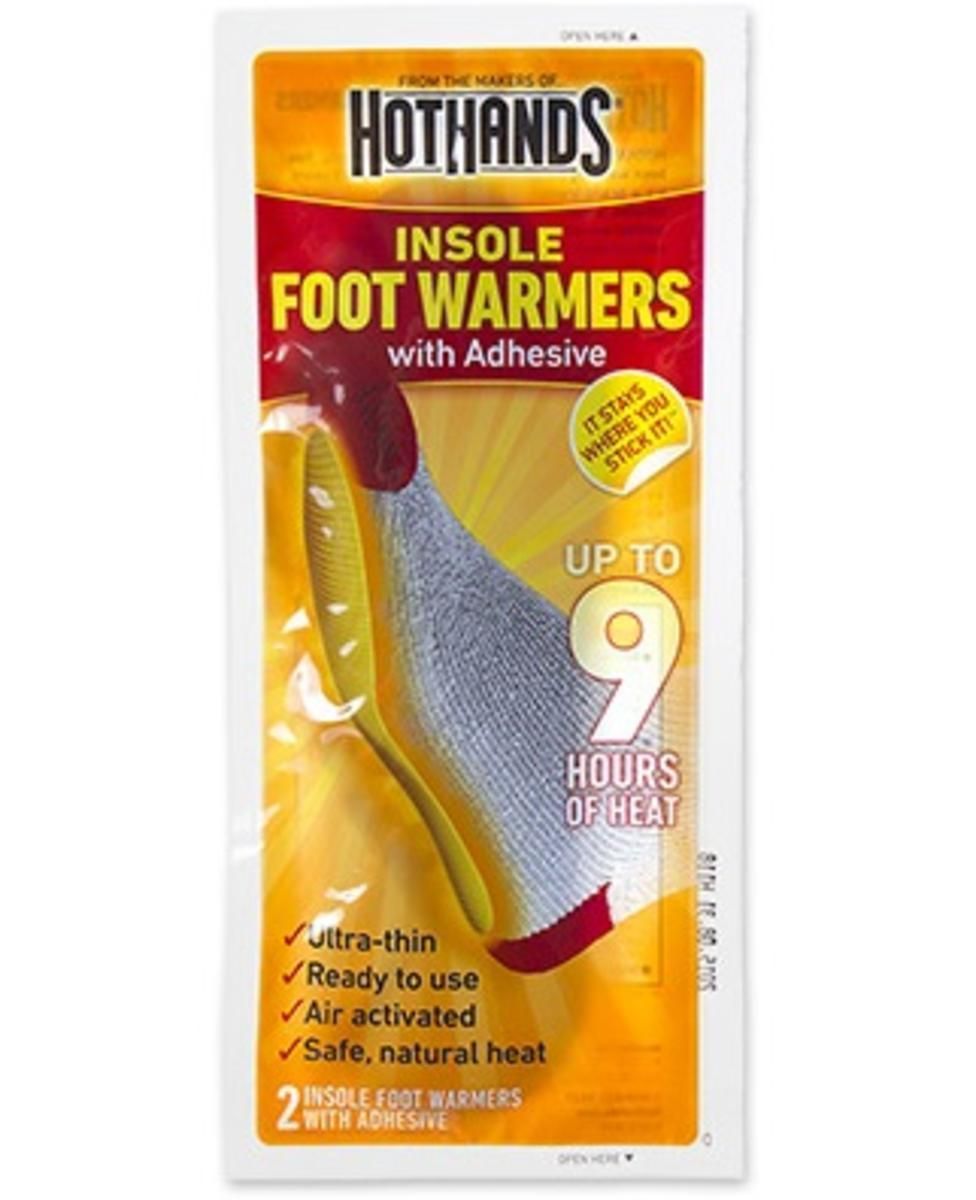 HotHands 9+ Hour Insole Foot Warmers with Adhesive 16 Pairs The