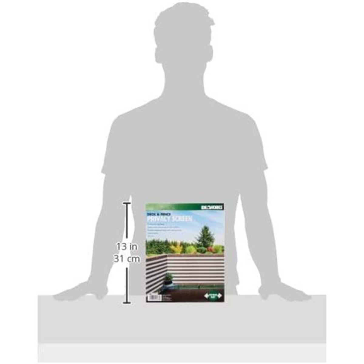 Jobar IdeaWorks Deck/Fence Privacy Durable Waterproof Netting Screen